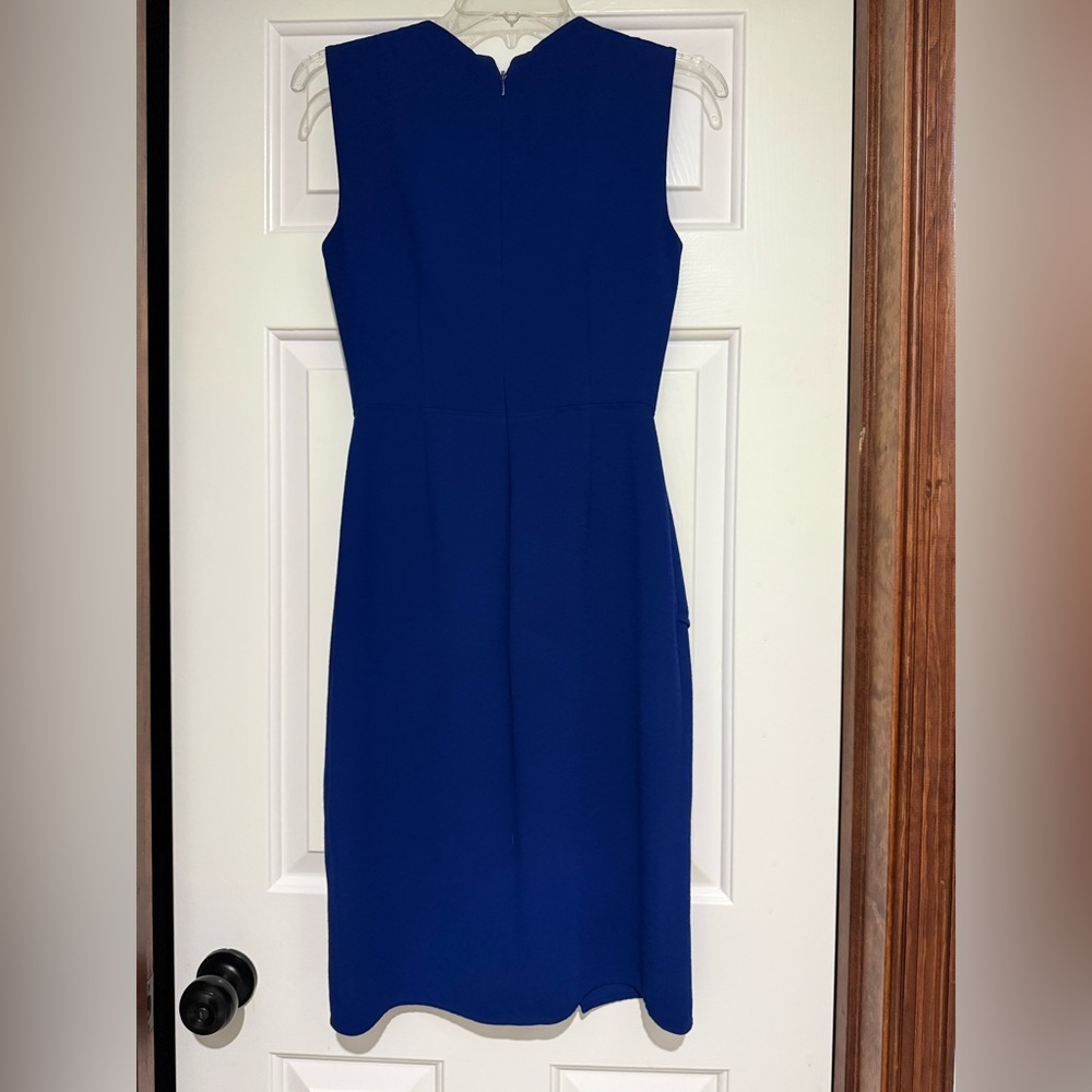 BCBGMaxAzria Royal Blue Midi Dress - Picture 2 of 3